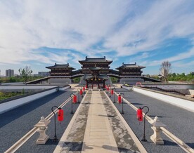 九洲城瑶光殿远眺