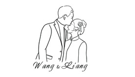 婚礼人头像LOGO