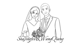婚礼人头像LOGO