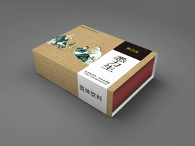 中国风礼包礼盒样机