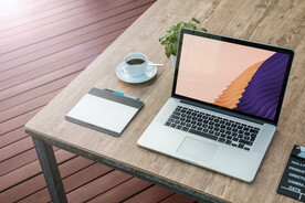 笔记本电脑样机