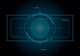 雷达科技背景图片
