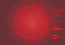 雷达科技背景图片