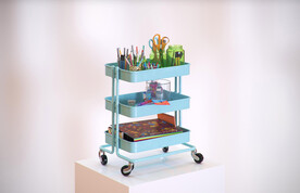 置物架模型 3D边柜模型 