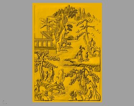 CAD浮雕装饰画立体模型