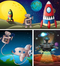 星球太空航天周边图片