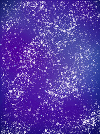 蓝色梦幻星空白色点背景素材