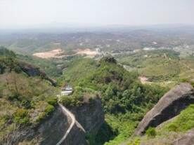 霍山风景区自然风光