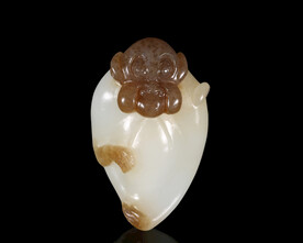 和田玉猴子挂件摆件把件