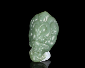 和田玉瑞兽摆件挂件