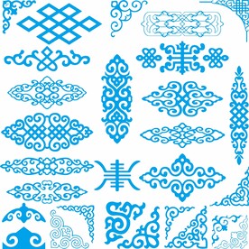 蒙古族图案