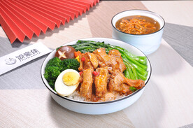 豉油鸡饭套餐