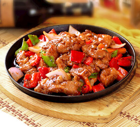 青椒炒牛肉