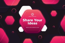 背景模板 展板背景      