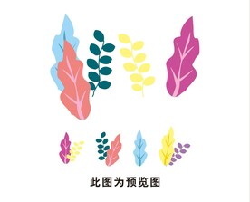 植物点缀热带雨林 