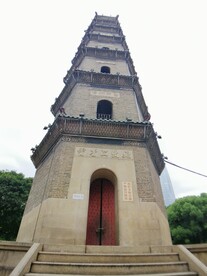 清朝古塔佛山市顺德容桂文塔