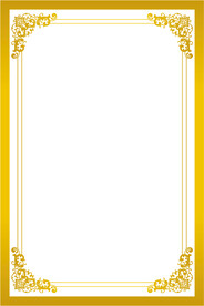 金色边框 
