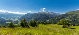 草原高山风景图片