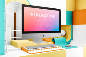 手机电脑UI样机