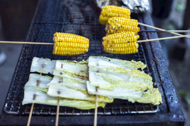 烤玉米