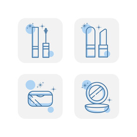 彩妆设计素材图片