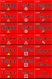 安全标牌