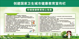 创建国家卫生城市健康教育宣传栏