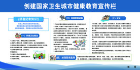 创建国家卫生城市健康教育宣传栏