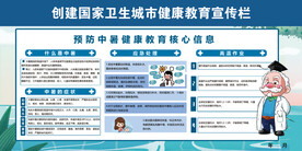 创建国家卫生城市健康教育宣传栏