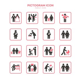 火柴人icon标识  