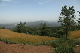 小红寨上看箕山