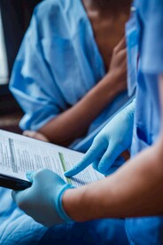 医疗医学科技创意背景