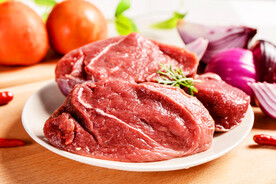 新鲜的牛肉