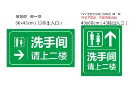 洗手间导视