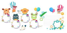 儿童乐园校园文化宣传海报素材