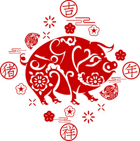 卡通猪