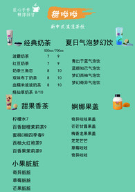 奶茶店名单