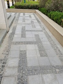 回字纹石材铺装