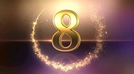 金色3D10秒倒计时