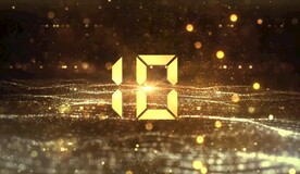 大气金色粒子10秒倒计时