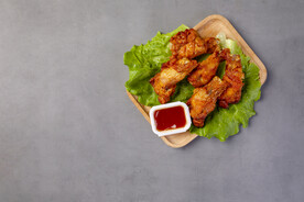 美食炸鸡腿
