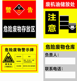 危险品标识储藏
