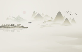 装饰画 花鸟画 新中式 山水 