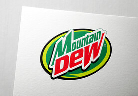 浅色背立体logo的样机展示