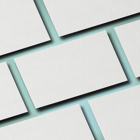 名片特写展示样机效果