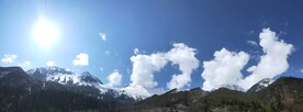 雪山白云