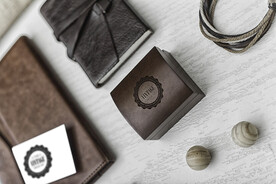 复古风格logo样机展示