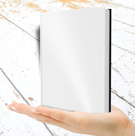 手托书本样机效果模板