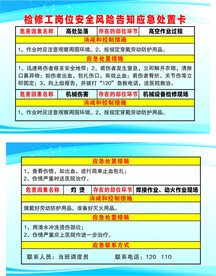 应急处置卡