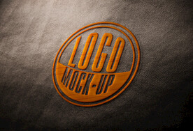 布料材质logo样机